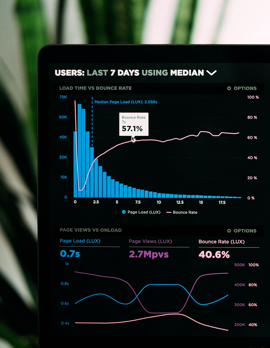 Screen Displaying Statistics