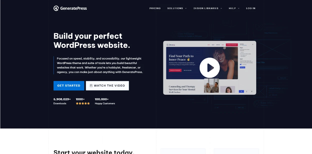 GeneratePress-fastest-wordpress-themes