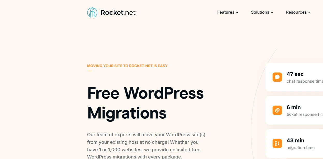 rocket.net fastest wordpress hosting