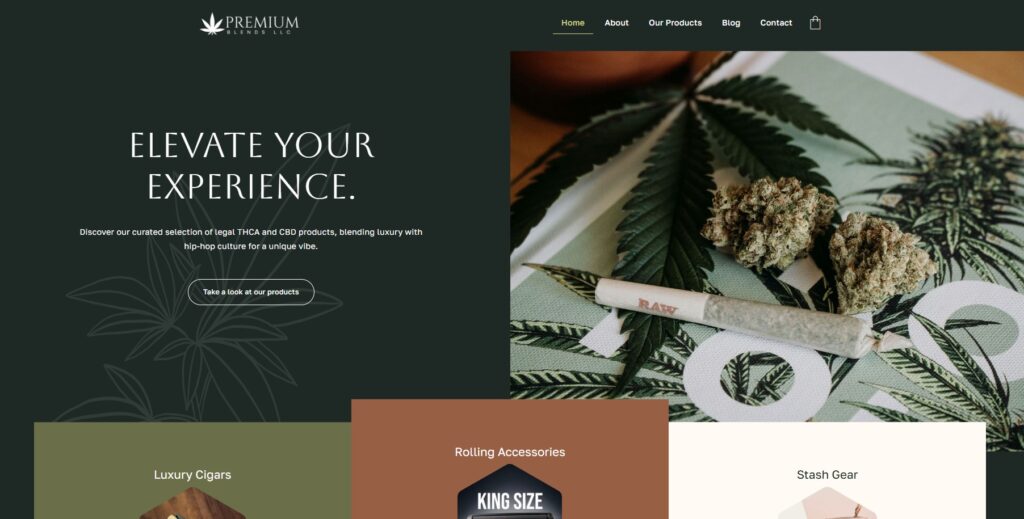 Premium Blends - Custom WordPress Development