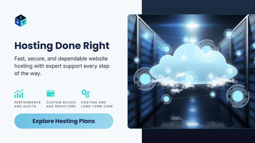 Get secure website hosting with long-term support